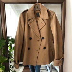 NEVER WORN Real Italian Wool GAP Peacoat